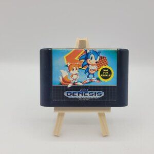 Sonic the Hedgehog 2 (SEGA Genesis, 1992) Not For Resale Authentic & Tested